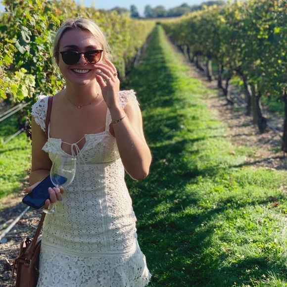 Lace Mini Dress - Picture 3 of 4